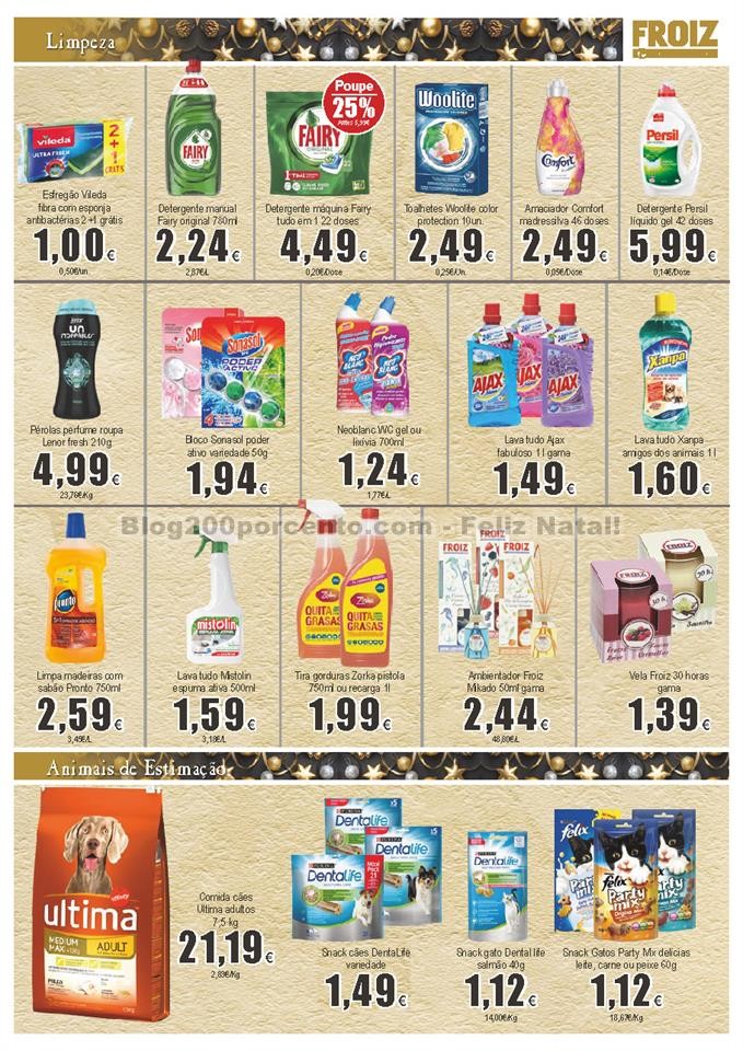 ANtevisão Folheto FROIZ Promoções de 18 dezembr