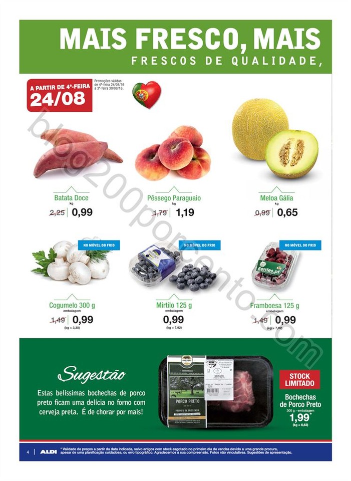Antevisão Folheto ALDI Promoções a partir de 24