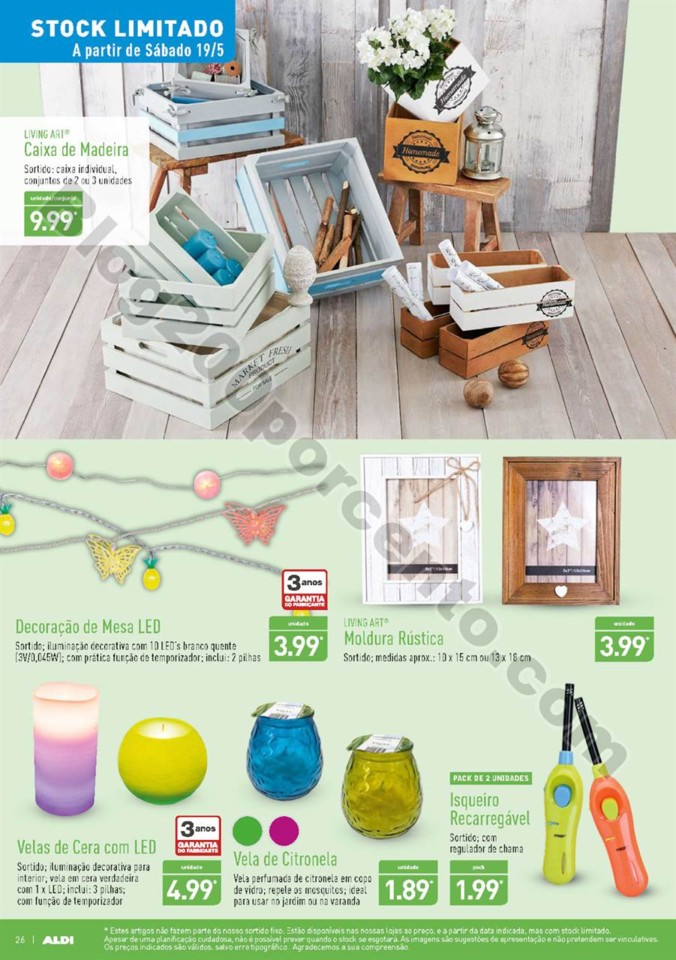 Antevisão Folheto ALDI Promoções a partir de 16
