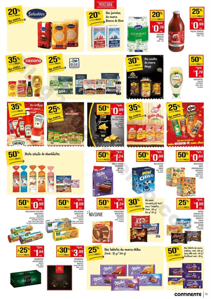 Antevisão Folheto CONTINENTE Promoções de 20 a 