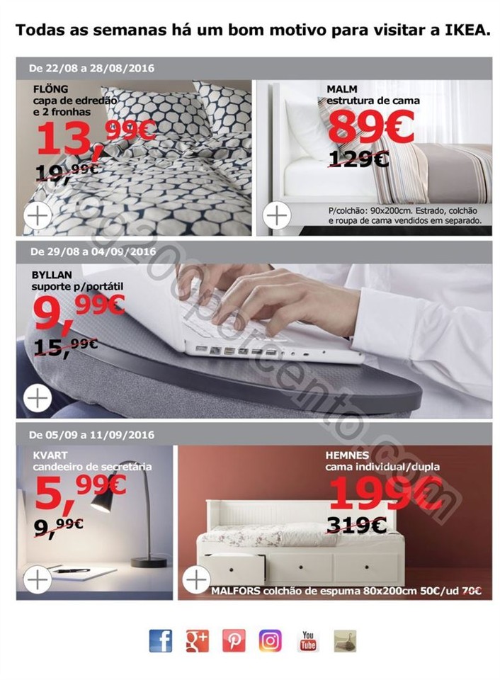 Novo Folheto IKEA Promoções de 18 agosto a 14 se
