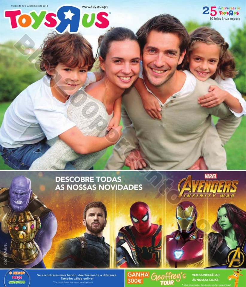 Antevisão Folheto TOYSRUS Promoções de 10 a 23 