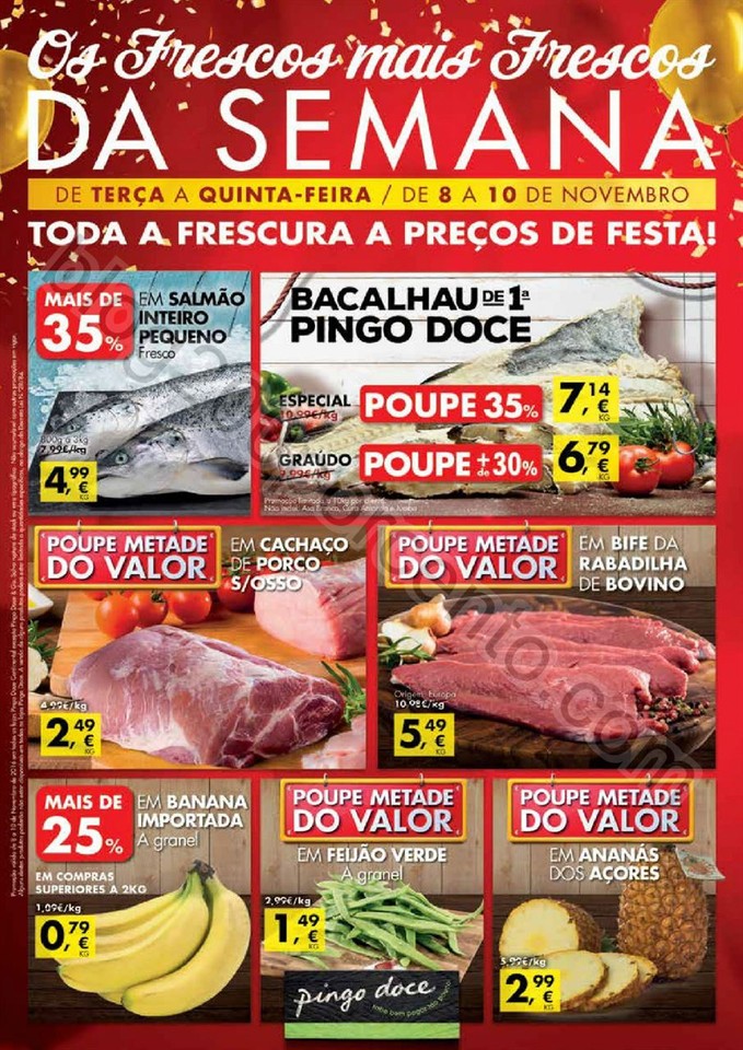 Antevisão Folheto PINGO DOCE Frescos promoções 