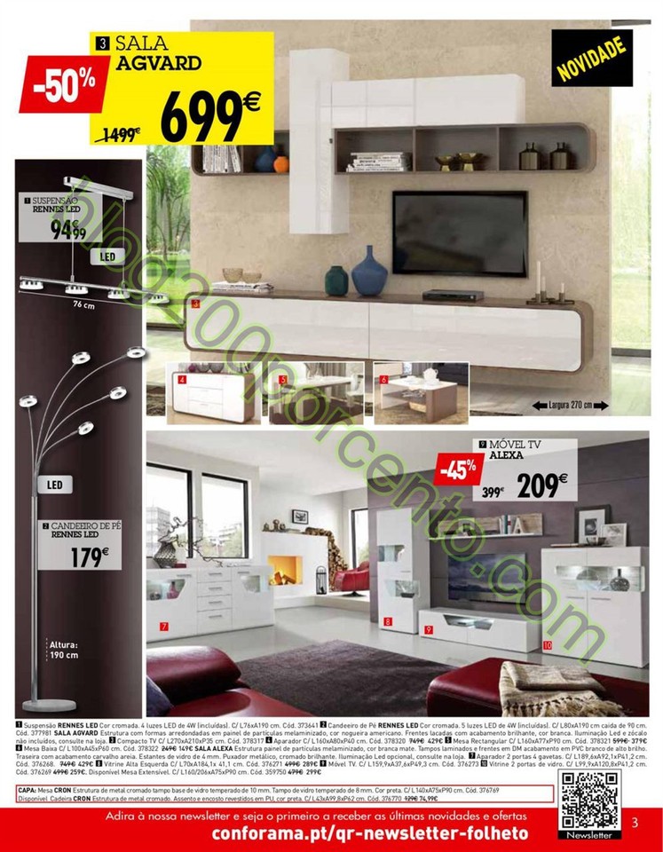 Novo Folheto CONFORAMA Promoções de 17 a 31 mar