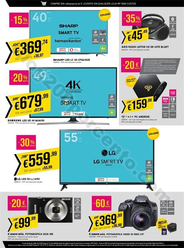 Antevisão Folheto RADIO POPULAR Promoções de 9 