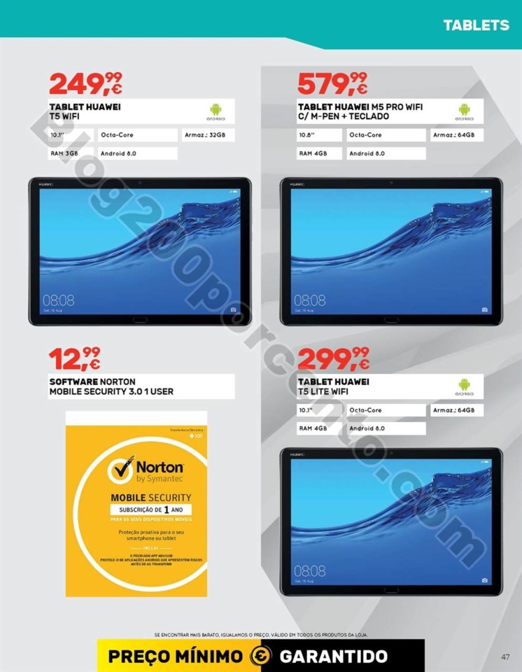 Antevisão Folheto WORTEN mobile promoções de 4 