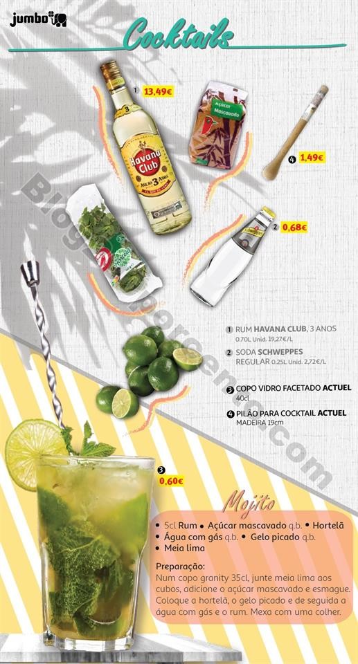 Antevisão Folheto JUMBO Especial Cocktails promo