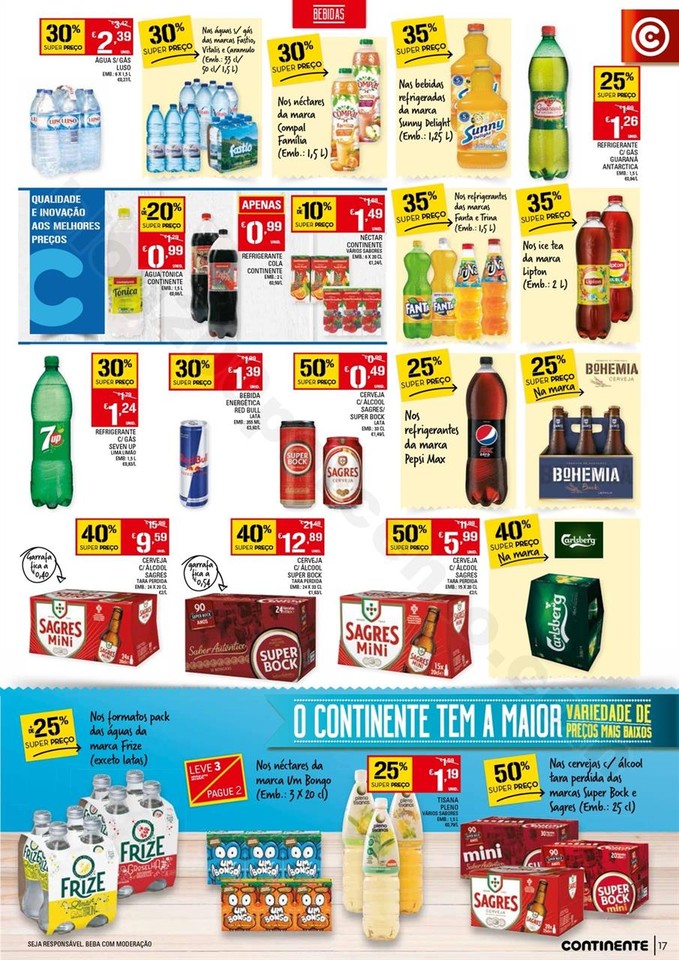 Antevisão Folheto CONTINENTE Promoções de 10 a 