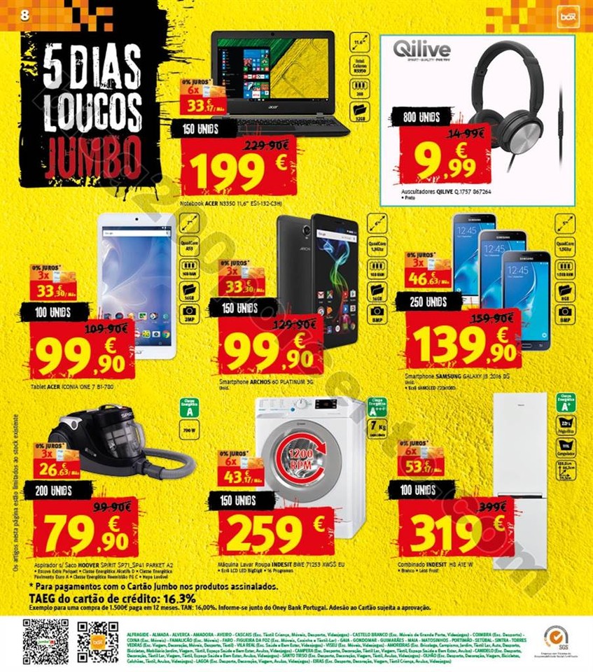 Antevisão Folheto JUMBO 5 dias loucos promoções