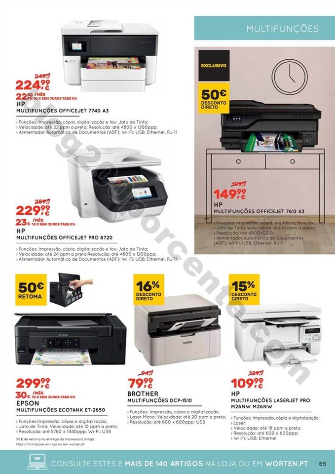 Tudo para o lar WORTEN promoções até 2 agosto p