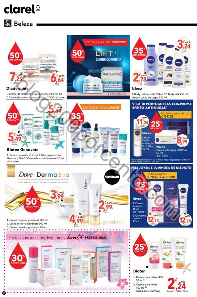 Antevisão Folheto CLAREL Promoções de 2 a 15 ju