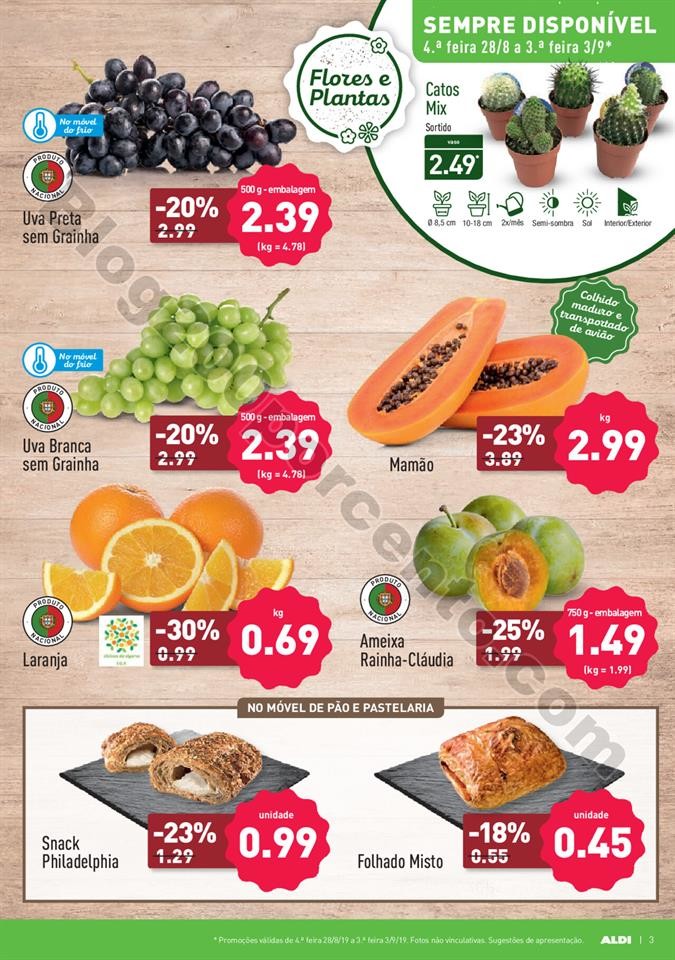 Antevisão Folheto ALDI Promoções a partir de 28