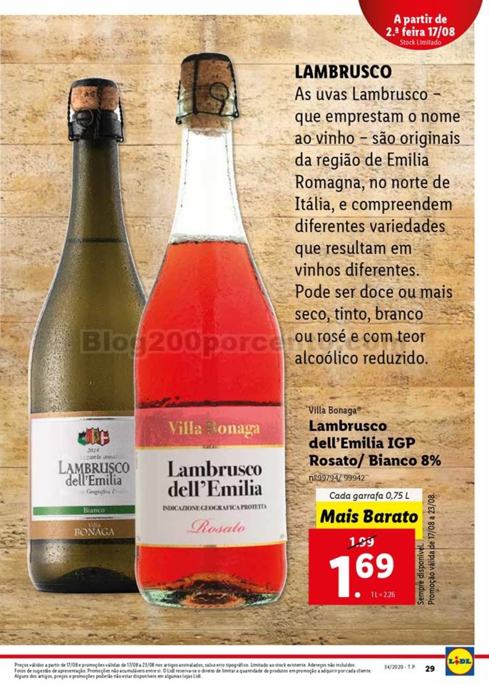 Viagem de Sabores LIDL Promoções a partir de 17 
