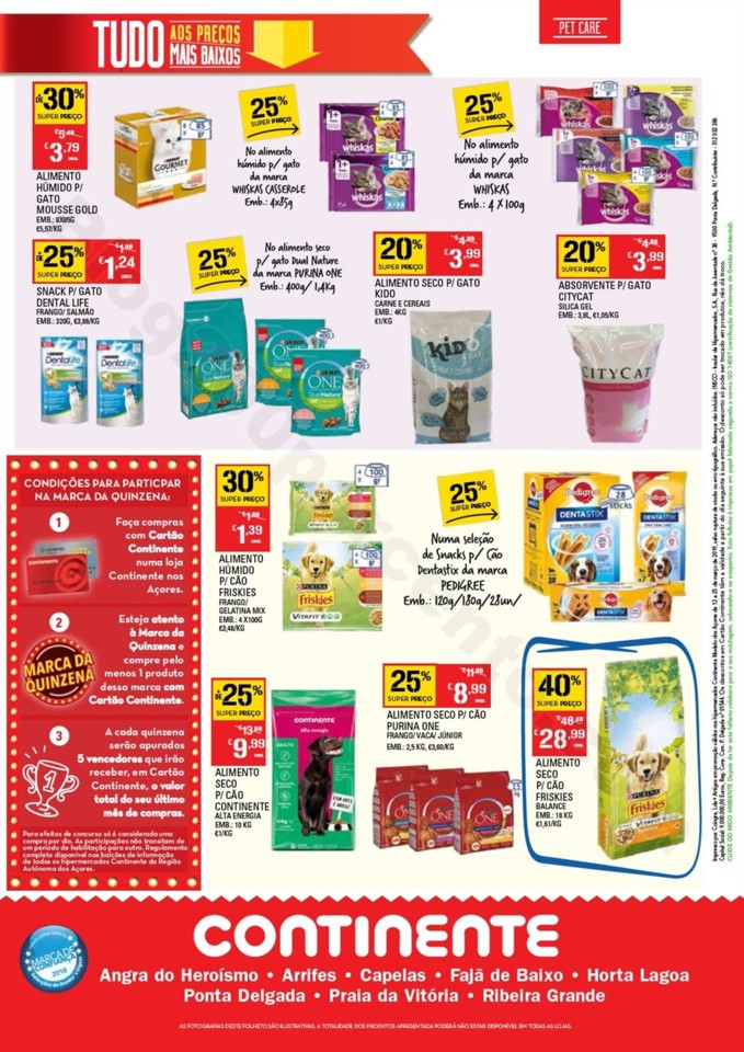 Antevisão Folheto CONTINENTE Açores promoções 