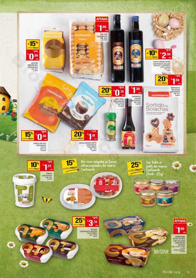 Antevisão Folheto CONTINENTE Páscoa 26 março a 