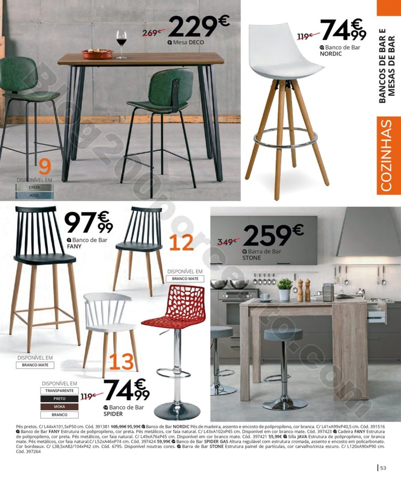 Antevisão Folheto CONFORAMA Cozinhas promoções 