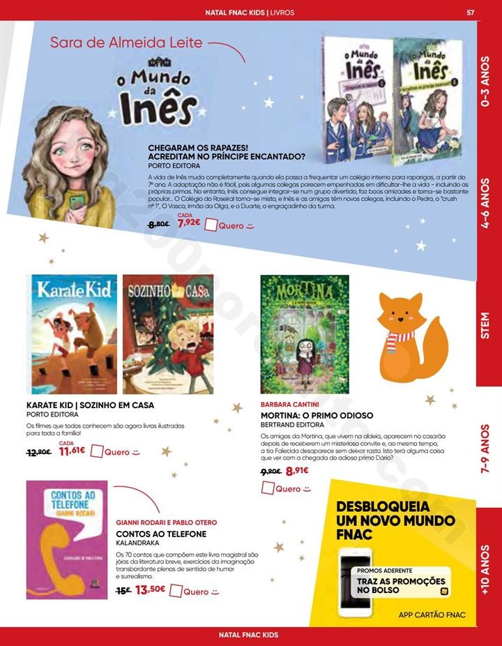 Antevisão Folheto Natal FNAC Kids promoções at