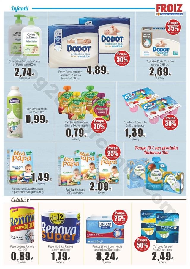 Antevisão Folheto FROIZ Promoções de 16 maio a 