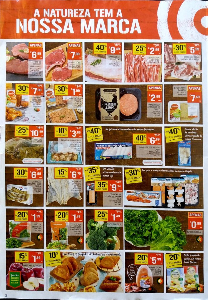 antevisao folheto continente fim de semana 22 a 25