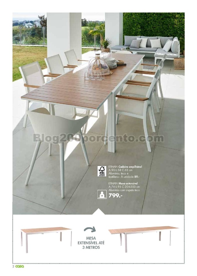 antevisão folheto CASA Jardim Promoções de 30 m