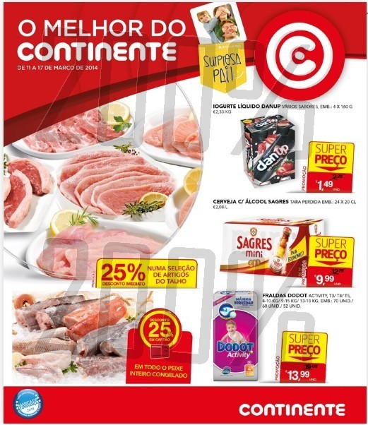 Antevisão folheto | CONTINENTE | de 11 a 17 março