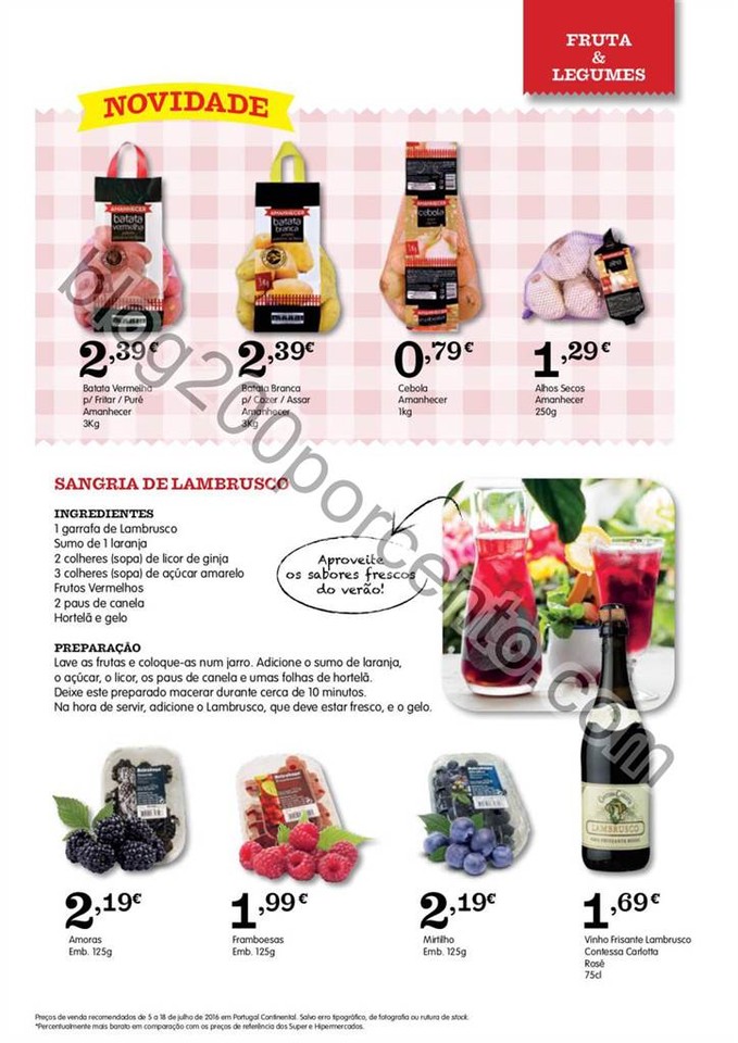 Antevisão Folheto AMANHECER Promoções de 5 a 18