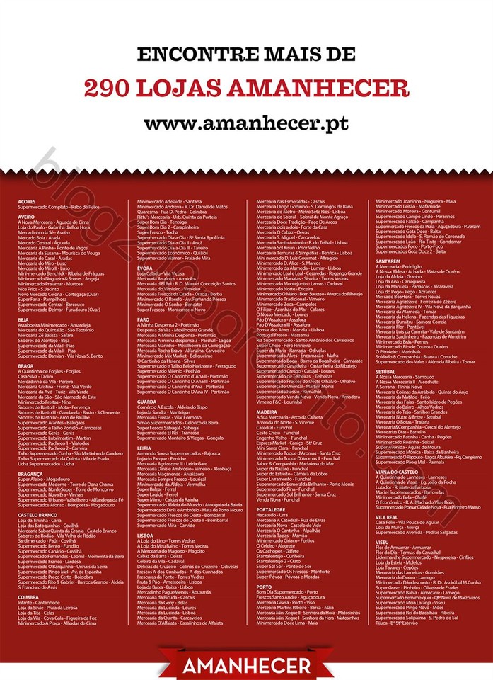 Antevisão Folheto AMANHECER Páscoa Promoções d