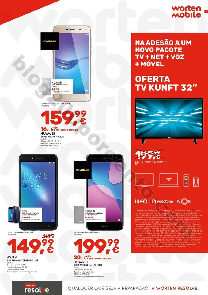 Antevisão Folheto WORTEN promoções de 31 agosto