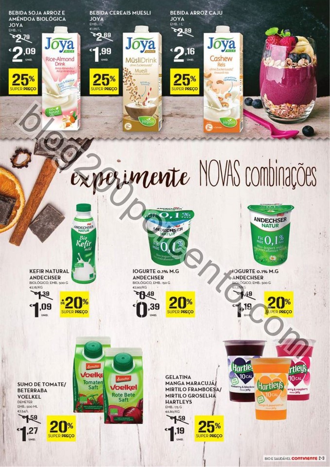 Antevisão Folheto CONTINENTE Alimentação Saudá