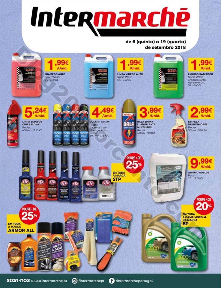 Intermarché extra auto promoções de 6 a 19 sete