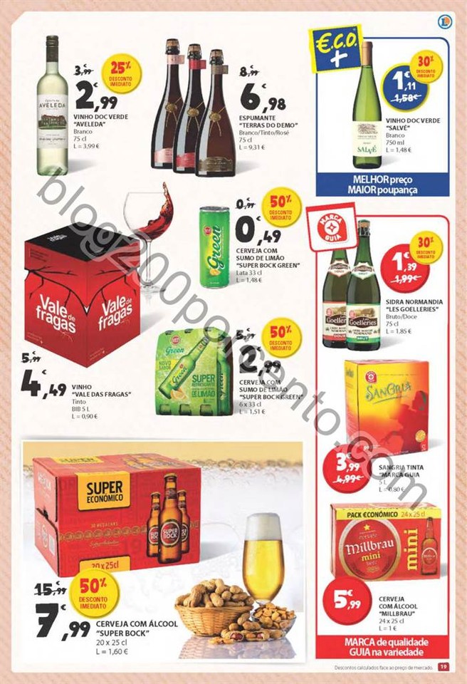 Antevisão Folheto E-LECLERC Promoções de 21 a 2