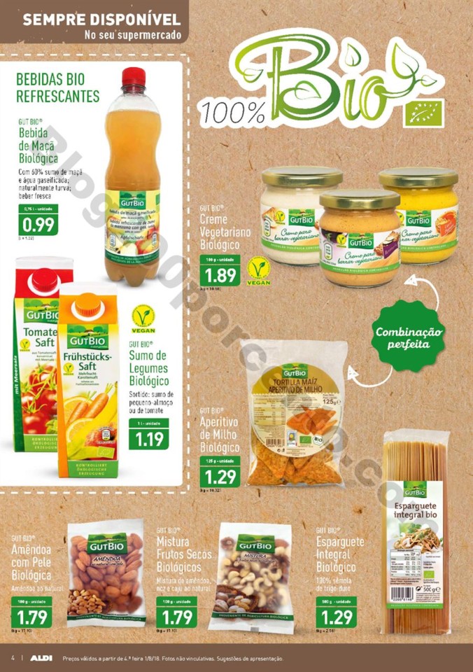 Antevisão Folheto ALDI Promoções a partir de 1 