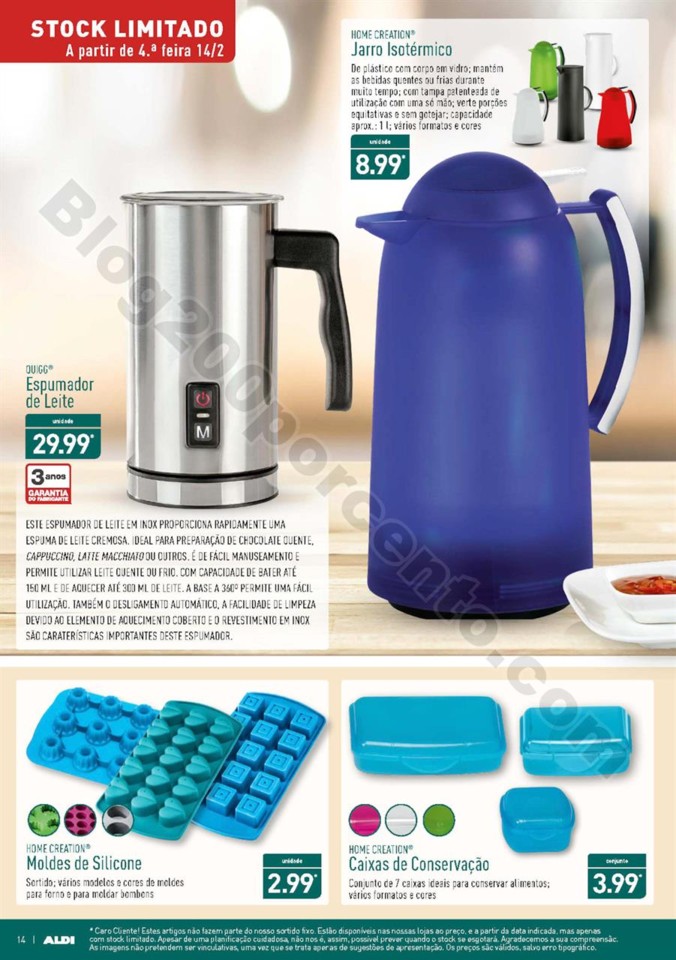 Antevisão Folheto ALDI Promoções a partir de 14