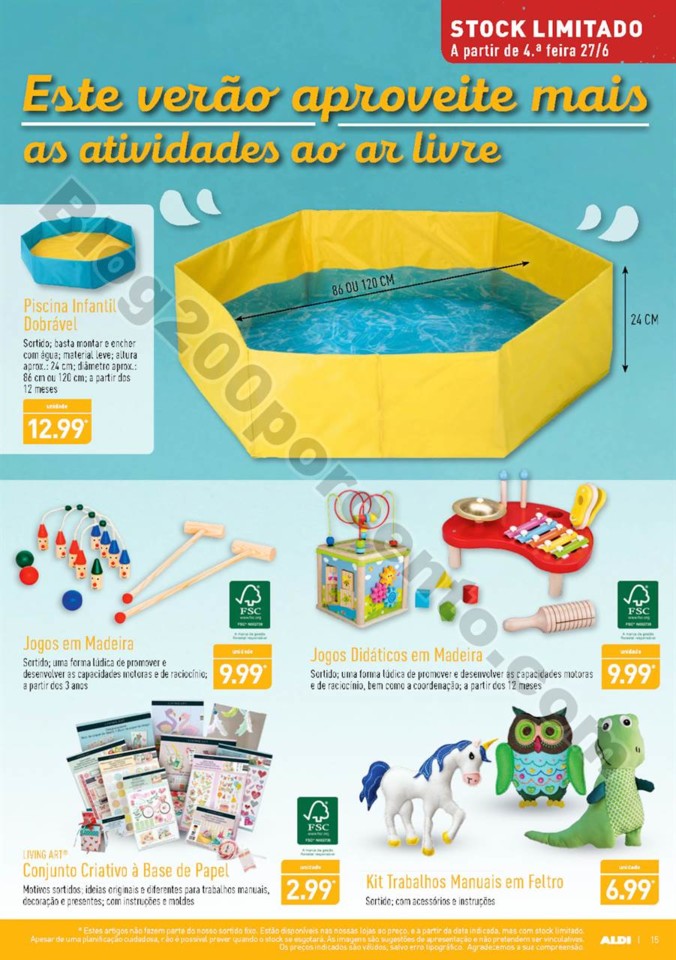 Antevisão Folheto ALDI Promoções a partir de 27