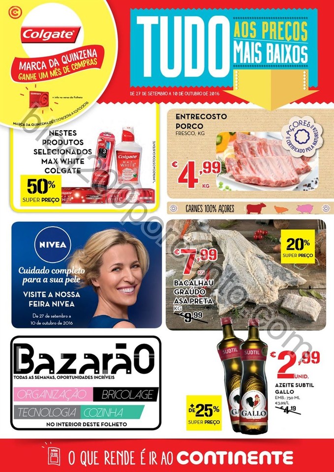 Antevisão Folheto CONTINENTE Açores promoções 