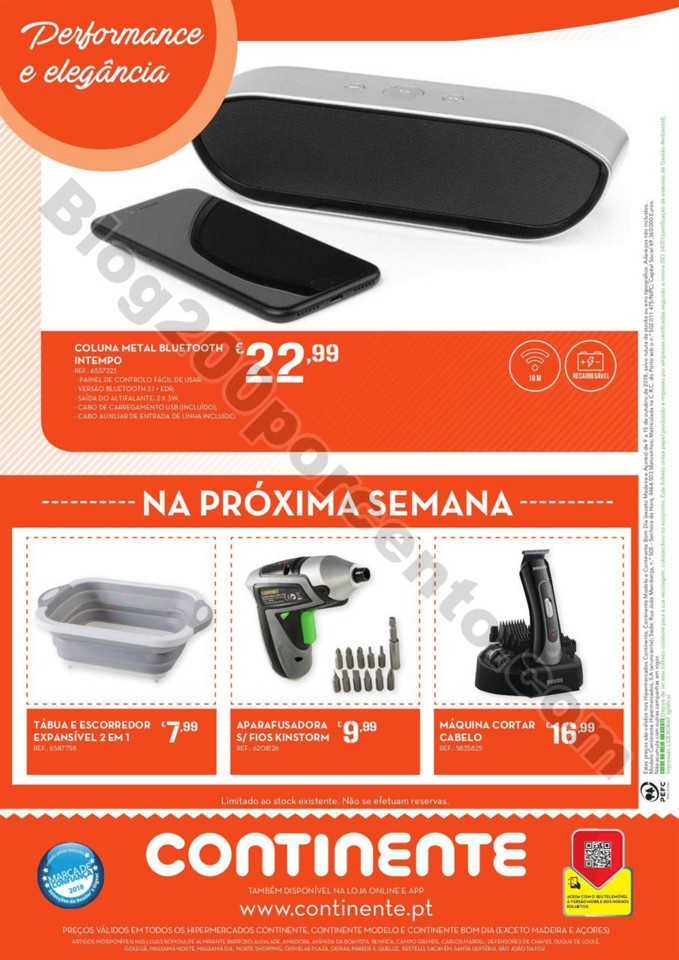 Antevisão Folheto CONTINENTE bazarão promoções