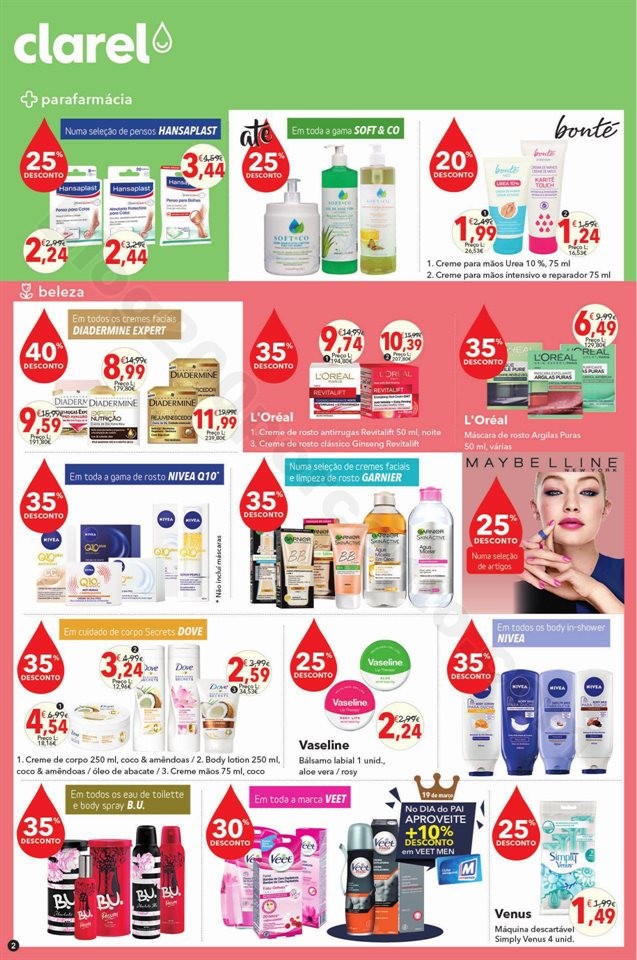 Antevisão Folheto CLAREL Promoções de 7 a 20 ma