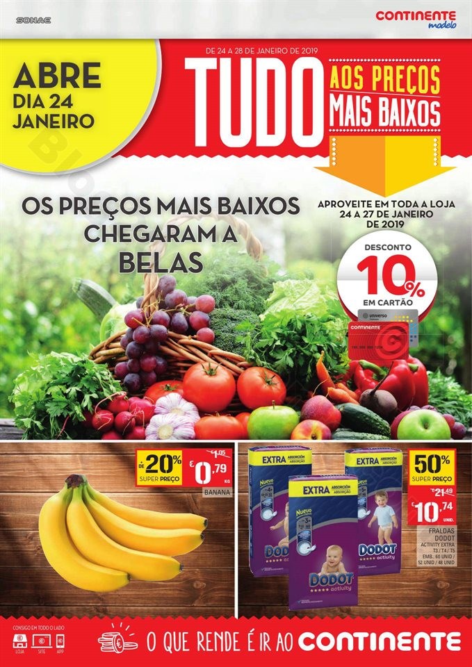 Folheto extra CONTINENTE aberturas belas 24 a 27 j