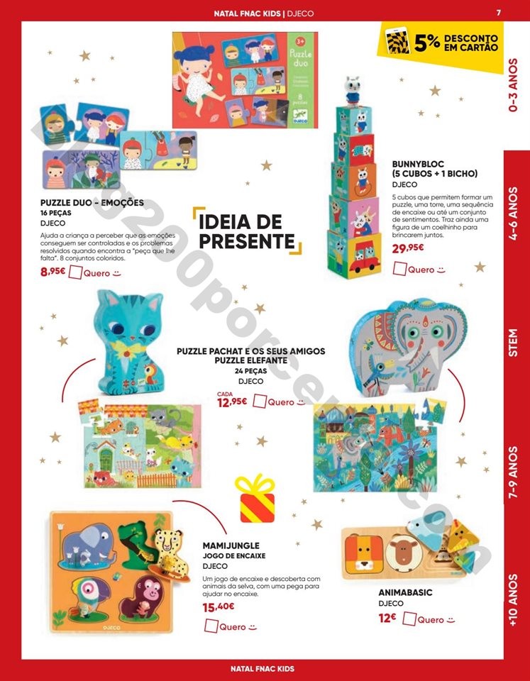 Antevisão Folheto FNAC Natal Kids Promoções de 