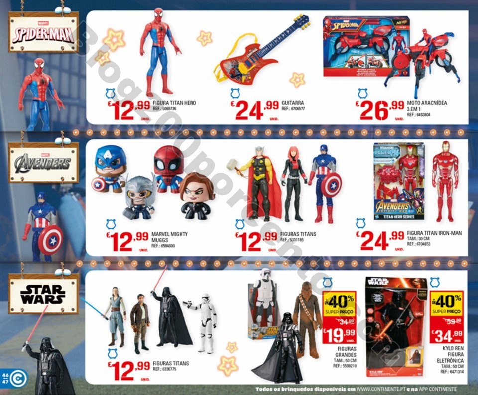 catálogo brinquedos continente 13 novembro a 9 de