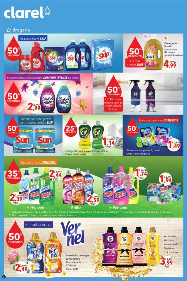 Antevisão Folheto CLAREL promoções de 24 janeir