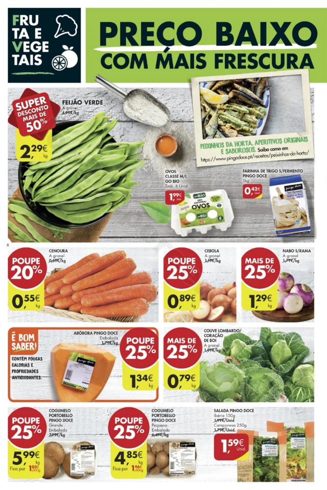 Antevisão Folheto PINGO DOCE Promoções de 12 a 