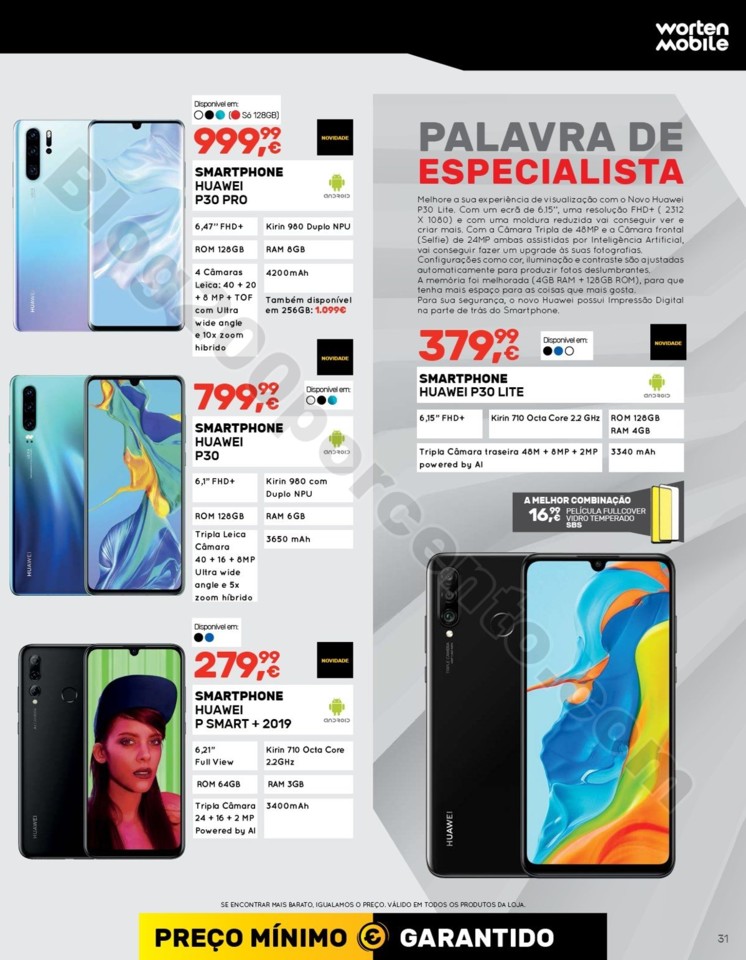 Antevisão Folheto WORTEN Mobile Promoções de 25