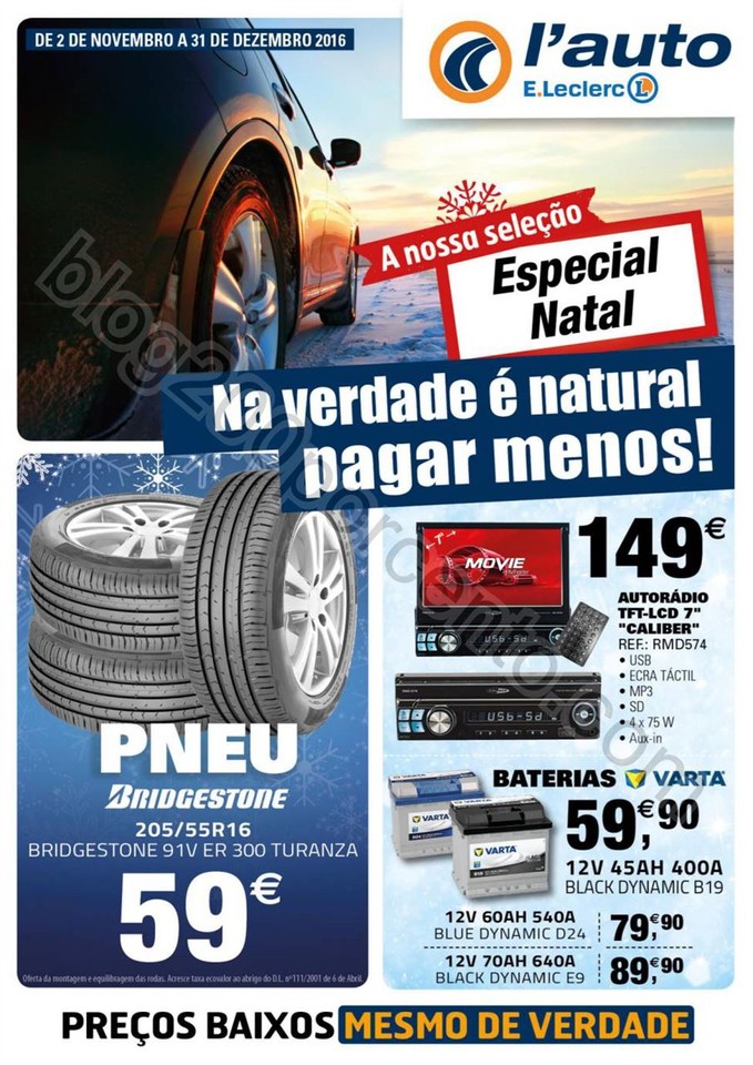 Antevisão Folheto E-LECLERC Promoções de 2 nove