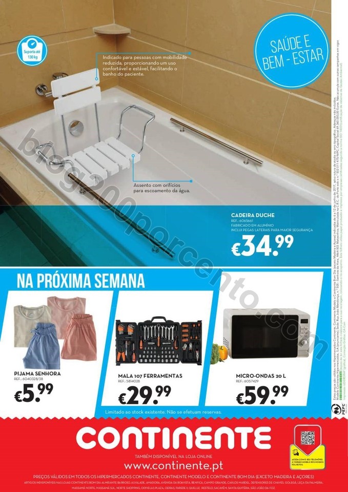 Antevisão Folheto CONTINENTE Bazarão promoções