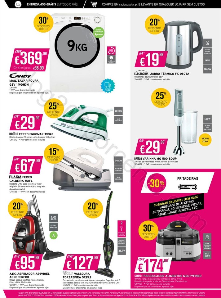 Antevisão Folheto RADIO POPULAR Promoções de 28