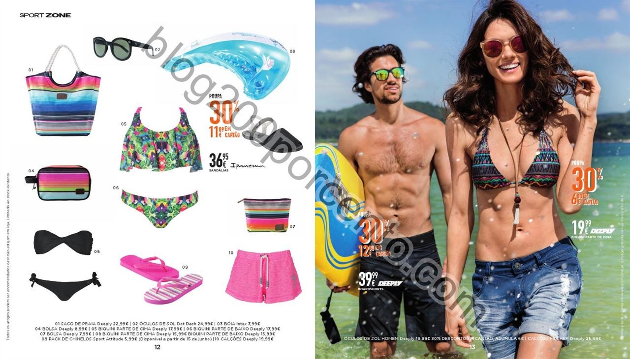 Antevisão Folheto SPORT ZONE Moda Verão de 25 ma