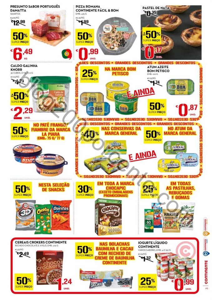 Antevisão Folheto CONTINENTE Fim de semana de 12 