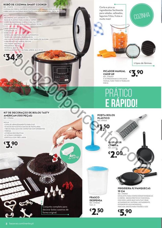 Antevisão Folheto CONTINENTE Bazarão promoções