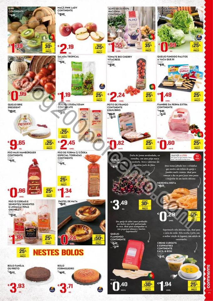 Antevisão Folheto CONTINENTE - MODELO Madeira pro